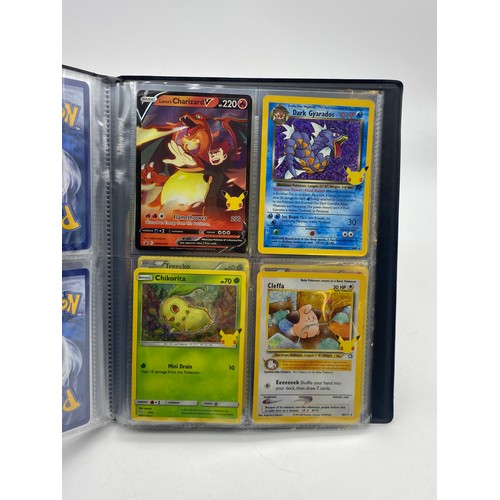 594 - SMALL BINDER OF POKÉMON TRADING CARDS