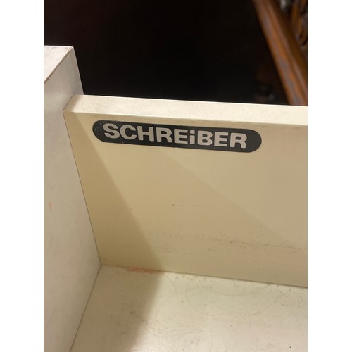 109 - WHITE THREE DRAWER CHEST