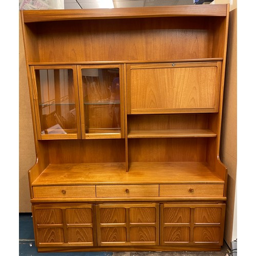 2 - NATHAN TEAK GLAZED LOUNGE UNIT