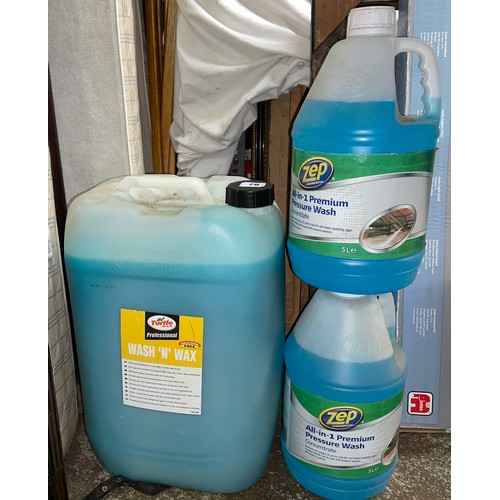 78 - THREE CONTAINERS OF ALL IN ONE PRESSURE WASHER SOLUTION