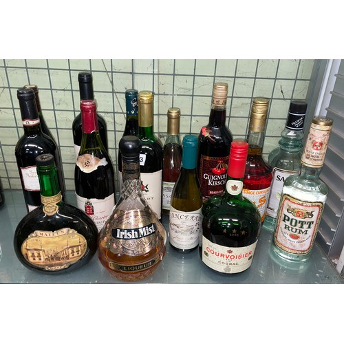 473 - SELECTION OF WINES AND SPIRITS