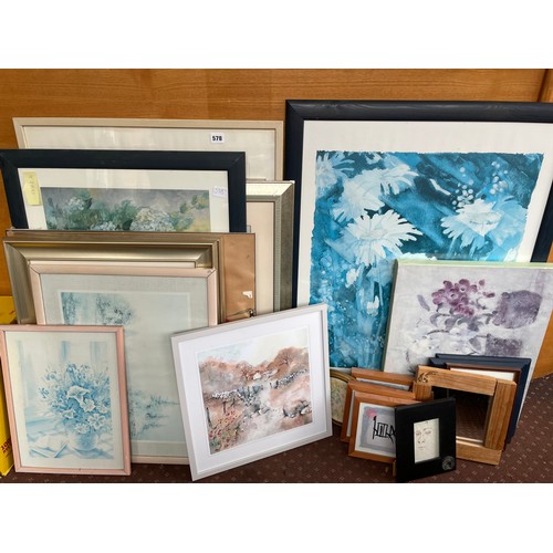 578 - SELECTION OF LITHOGRAPHIC PRINTS