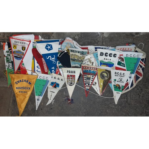 500 - BAG OF CARAVAN AND TOURING PENNANTS