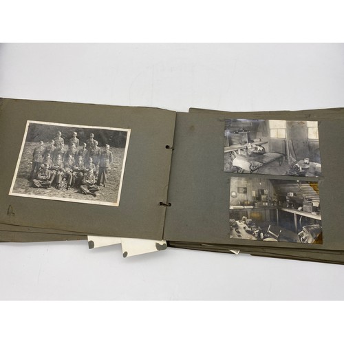 556 - INTERESTING ARCHIVE OF WW2 RAF PHOTOGRAPHER EPHEMERA INCLUDING AN ALBUM OF WEST AFRICA, SQUADRON AND... 