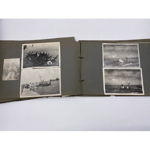 556 - INTERESTING ARCHIVE OF WW2 RAF PHOTOGRAPHER EPHEMERA INCLUDING AN ALBUM OF WEST AFRICA, SQUADRON AND... 