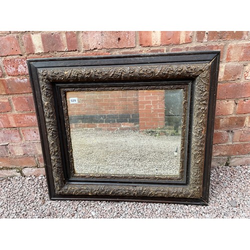 529 - HEAVY ACANTHUS MOULDED MIRROR