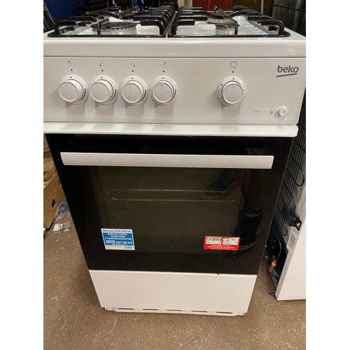 157 - BEKO FOUR RING GAS COOKER