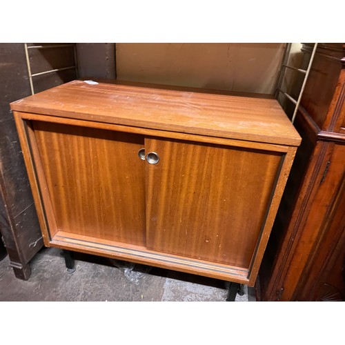 219 - 1960S TEAK MODULAR SHELVING UNIT