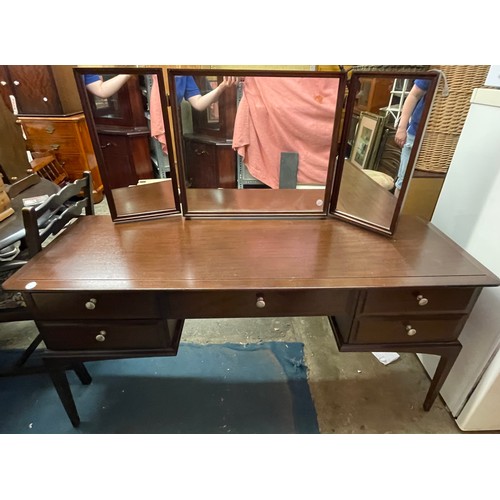63 - STAG MINSTRAL DRESSING TABLE AND STOOL
