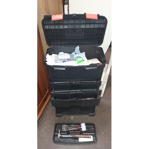 150 - UPVC PORTABLE STACKING TOOL CHEST