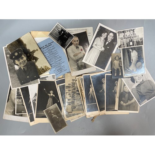 448 - PHOTOGRAPHS AND VAUDEVILLE PHOTO CARDS