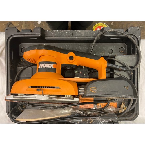 254 - CASED THE WORX SANDER