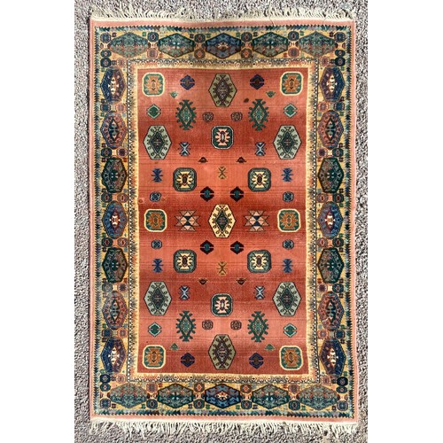 102A - LARGE GEOMETRIC PATTERN RUG