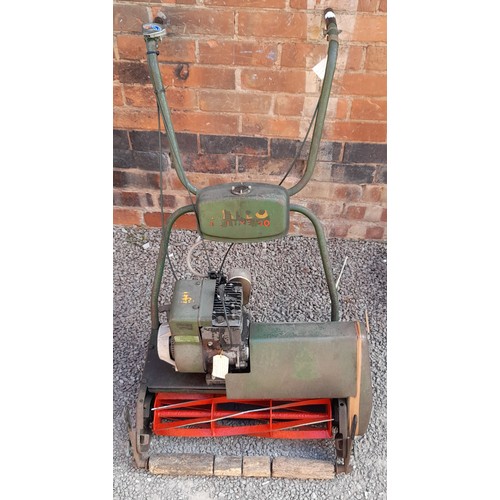 235A - GREEN PETROL LAWNMOWER