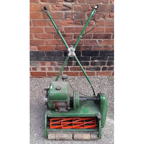 236A - GREEN PETROL LAWNMOWER