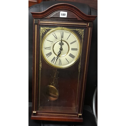 74 - PRESIDENT PENDULUM WALL CLOCK