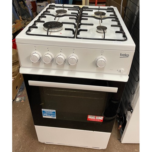 133 - BEKO FOUR RING GAS COOKER