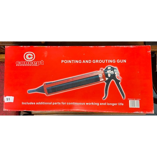 51 - CONCEPT POINTING AND GROUTING GUN KIT