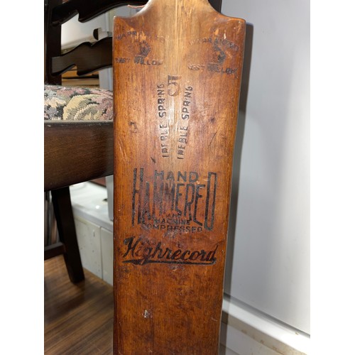 49 - VINTAGE SIZE 5 WILLOW CRICKET BAT