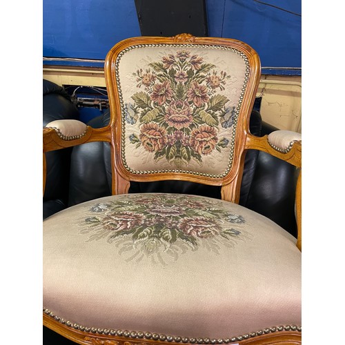 93 - PAIR OF REPRODUCTION FRENCH LOUIS XV STYLE FATEUILS