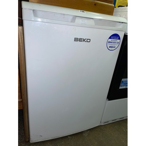 136 - BEKO LARDER FREEZER