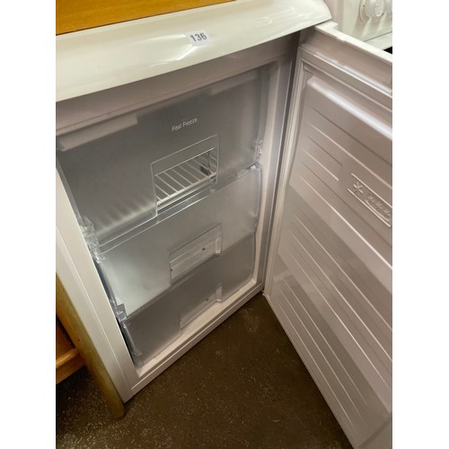 136 - BEKO LARDER FREEZER