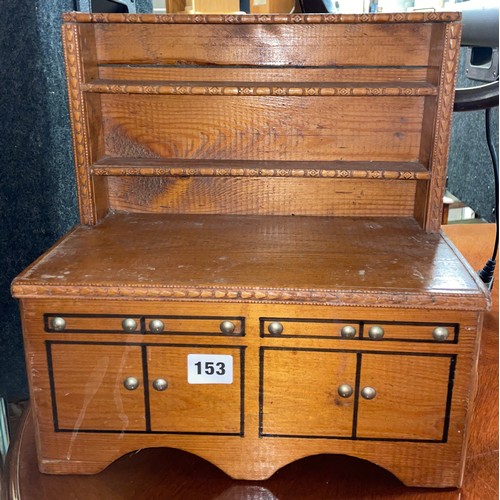 153 - HAND MADE MINI WELSH DRESSER