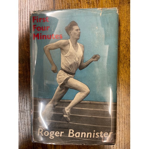 241 - FIRST FOUR MINUTES BY ROGER BANNISTER PRINTED BY PUTNAM 1955