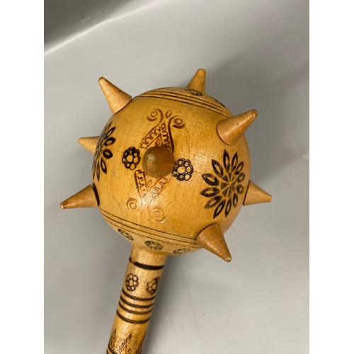 420 - UKRAINIAN MADE BULABA WOODEN MACE A/F