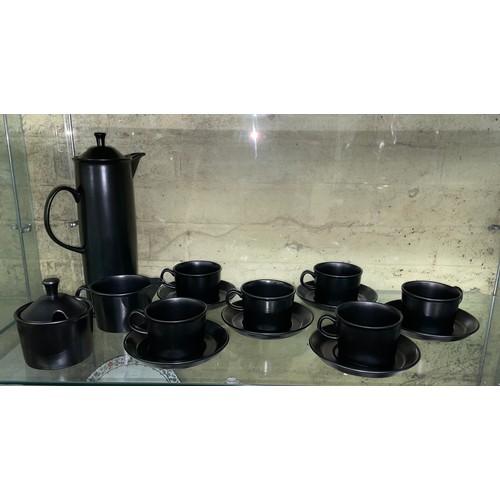 368 - WEDGWOOD BLACK COFFEE SERVICE