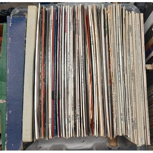 382 - TWO BOXES OF VINYL LP RECORDS MAINLY CLASSICAL AND BOX SETS