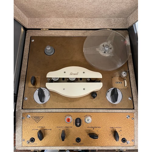 209 - VINTAGE BRENELL REEL TO REEL TAPE RECORDER