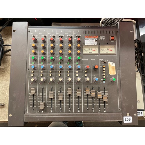 206 - TASCAM 106 EQUALISER CONSOLE