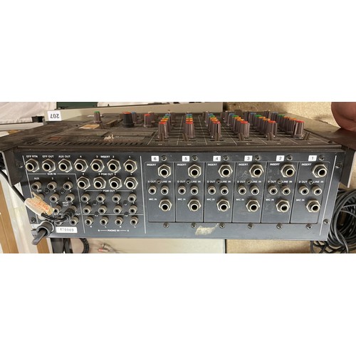 206 - TASCAM 106 EQUALISER CONSOLE