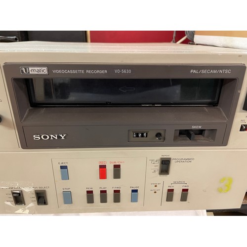 207 - SONY HUMATIC VIDEO CASSETTE RECORDER