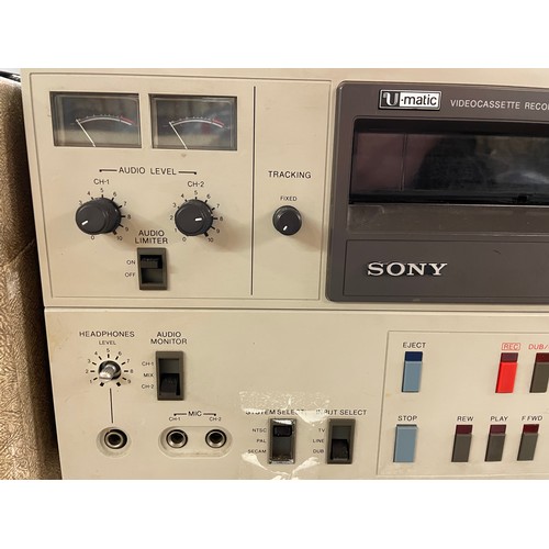 207 - SONY HUMATIC VIDEO CASSETTE RECORDER