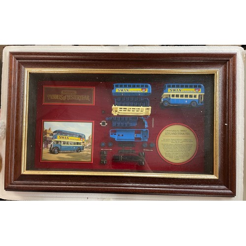 295 - LEYLAND TITAN LIMITED EDITION MATCHBOX FRAMED ASSEMBLAGE 00882