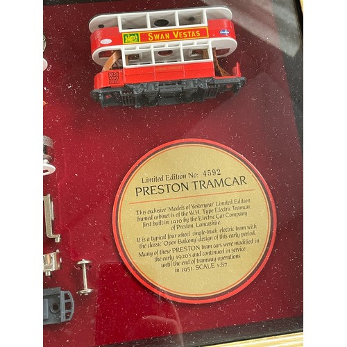 296 - MATCHBOX LIMITED EDITION PRESTON TRAM CAR 4592