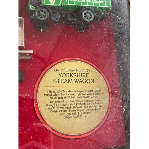 297 - MATCHBOX MODELS OF YESTER YEAR LIMITED EDITION YORKSHIRE STEAM WAGON 01280