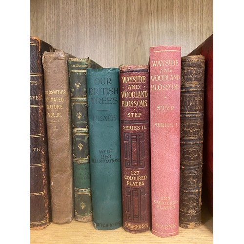 244 - SELECTION OF BOOKS ON BOTANY AND WOODLAND WILD LIFE