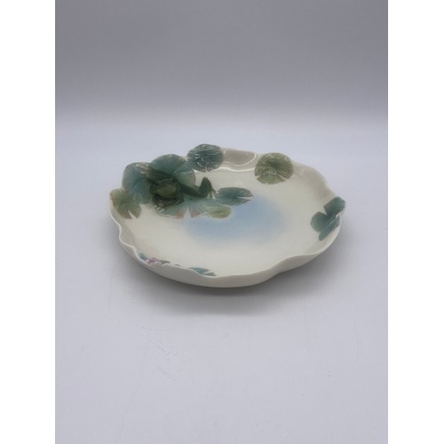 507 - FRANZ FROG AND LILY PAD DISH