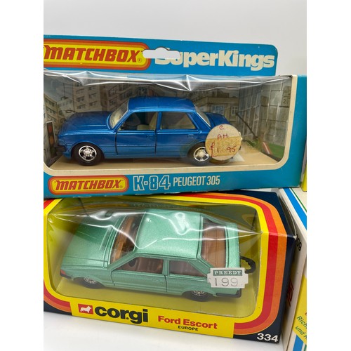 539 - MINT AND BOXED CORGI 334,LLEDO ONLY FOOLS AND HORSES RELIANT REGAL, CORGI 1009 MAESTRO MG1600, BOXED... 