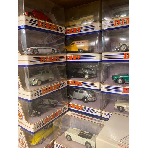 323 - MINT AND BOXED DINKY COLLECTION BY MATCHBOX DY C=SERIES DIE CAST MODELS AND CLASSICS BRITISH SPORTS ... 