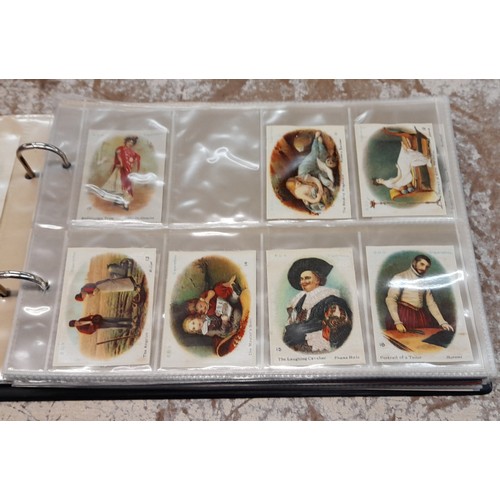 603 - ALBUM OF SILK CIGARETTE CARDS BY BDV