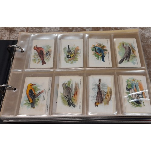 603 - ALBUM OF SILK CIGARETTE CARDS BY BDV