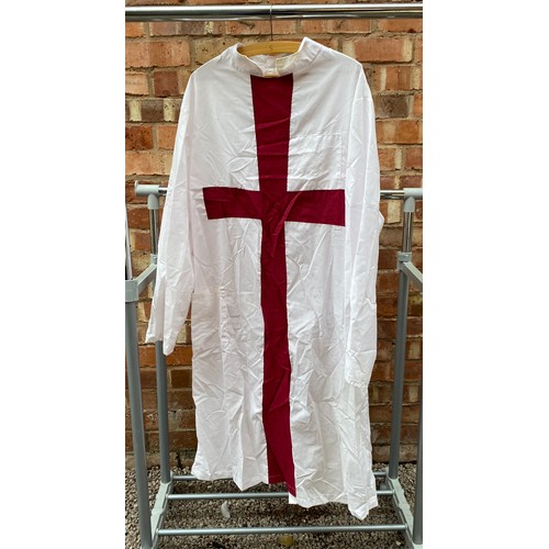 308 - TWELVE MASONIC LODGE KNIGHTS TEMPLAR AND OTHER CEREMONIAL DRESS ROBES