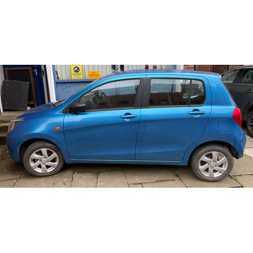 1 - **VEHICLES TO BE SOLD ON THE FORECOURT AT 9.45AM BEFORE OUR ONLINE AUCTION AT 10AM - 2017 BLUE SUZUK... 