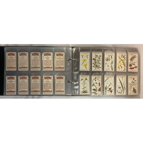 601 - BINDERS OF JOHN PLAYERS AND SON CIGARETTE CARDS AND BINDER OF INCOMPLETE SETS