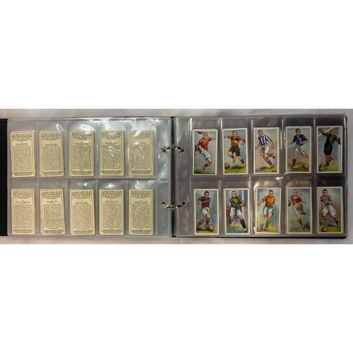 601 - BINDERS OF JOHN PLAYERS AND SON CIGARETTE CARDS AND BINDER OF INCOMPLETE SETS