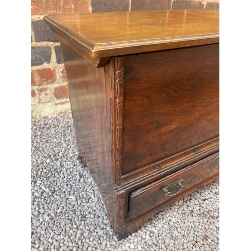 192 - 18TH CENTURY ELM COFFER BACH